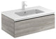 Royo Vida Collection 32" Bathroom Vanity with Sink, Sandy Grey, 1-Drawer