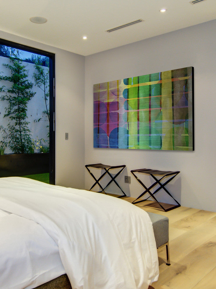 "Degeneration" Painting Print on Brushed Aluminum