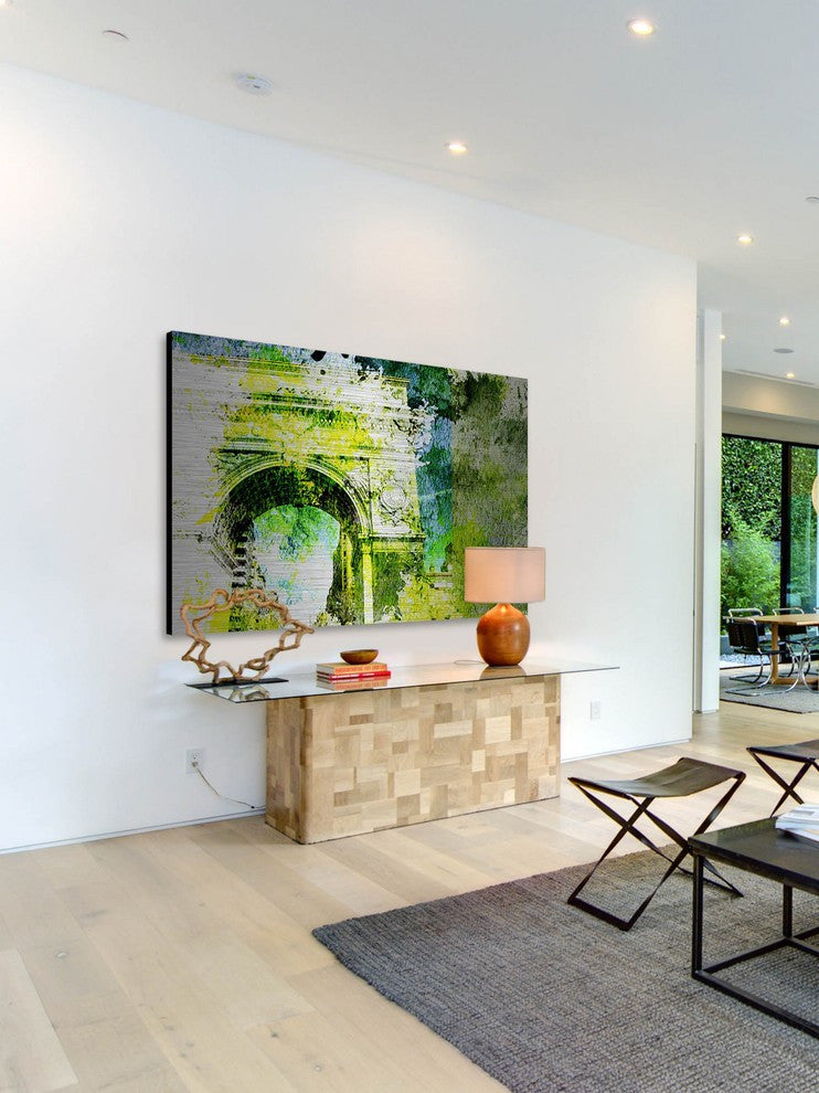 "Waverly Pl" Print on Brushed Aluminum, 60"x40"