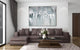 Exquisite Aquamarine, Hand Painted Canvas