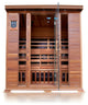 SunRay Sequioa 4 Person Cedar Sauna With Carbon Heaters