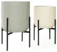 2-Piece Ginkgo Floor Planter Set