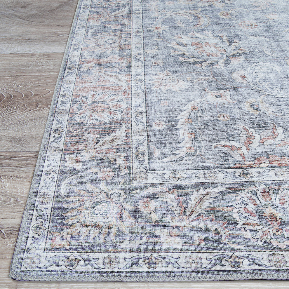 Couristan Pasha Isfahan Mushroom Area Rug, 5' X 8'