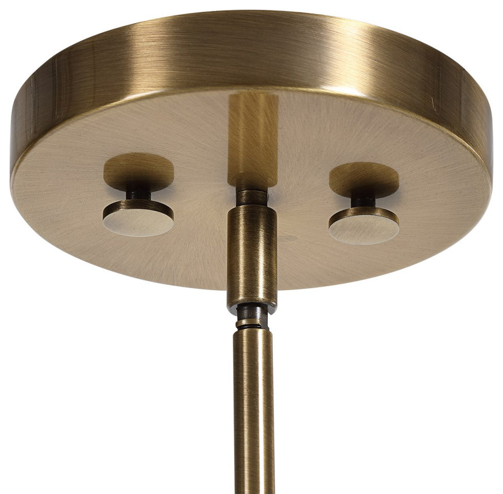 Uttermost Imbuto Funnel Glass 1 Light Pendant 21548