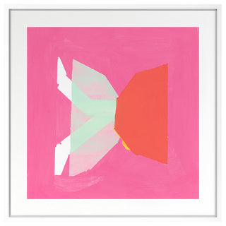 Electric Fine Art Print, White, 20"x20"