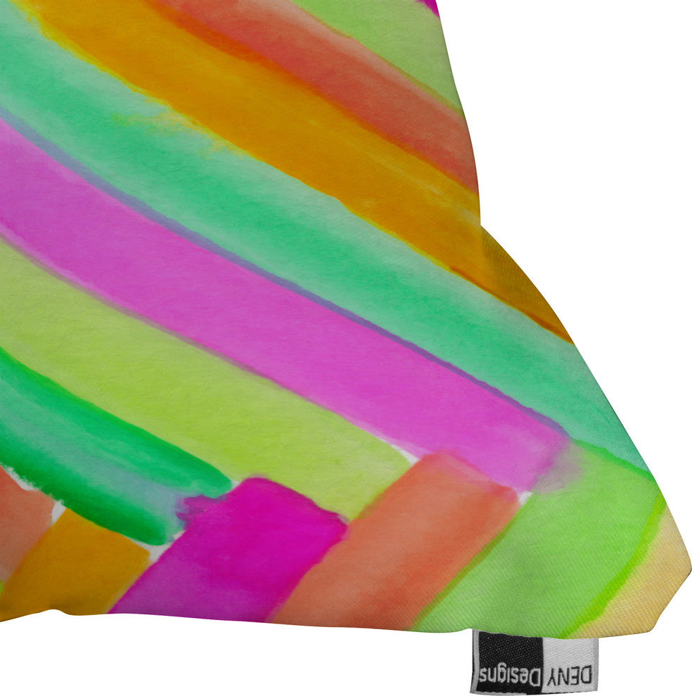 Deny Designs Rebecca Allen Summer Stays Outdoor Throw Pillow
