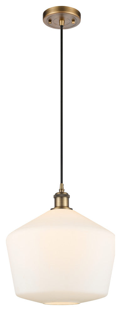 Innovations 516-1P-BB-G651-12-LED 1-Light Mini Pendant Brushed Brass