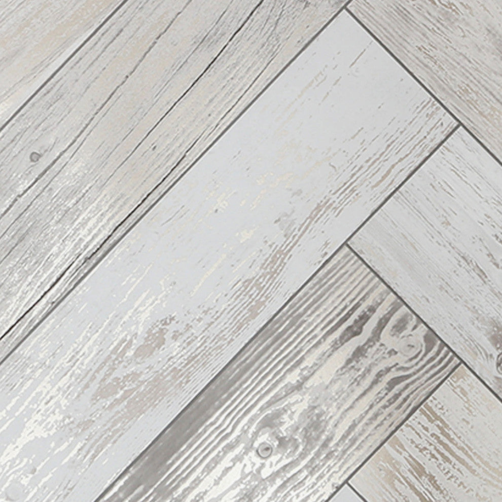 Rustic Parquet Natural and Gold Wallpaper