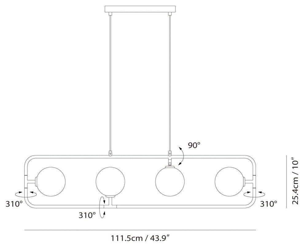 Sircle Pendant PH4, Copper