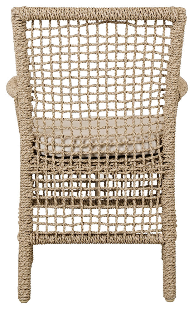 Brisbane Outdoor Dining Chair Natural