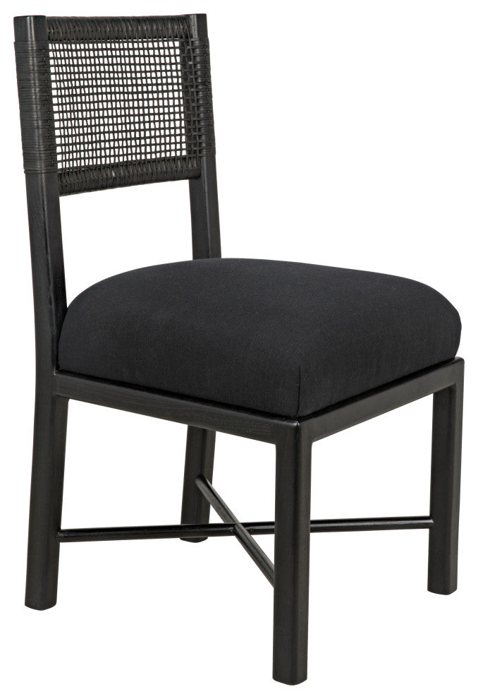 Lobos Chair, Charcoal Black