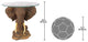 Lord Earl Houghton''s Trophy Elephant Glass-Topped Table