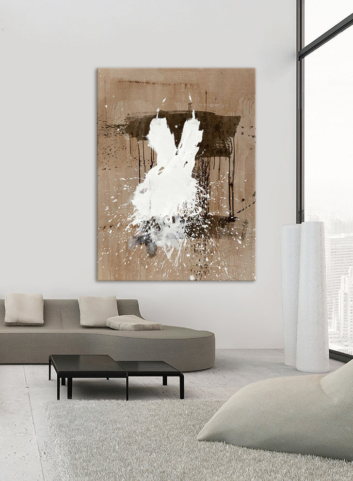 White Dress 1 Fine Art Giant Canvas Print 54"X72"
