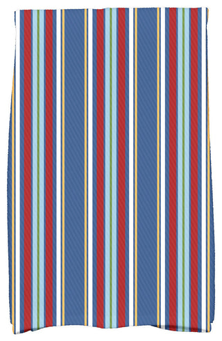 Multi-Stripe, Stripe Print Kitchen Towel, Blue