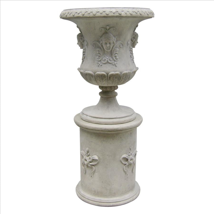Set of Flora Urn And Plinth