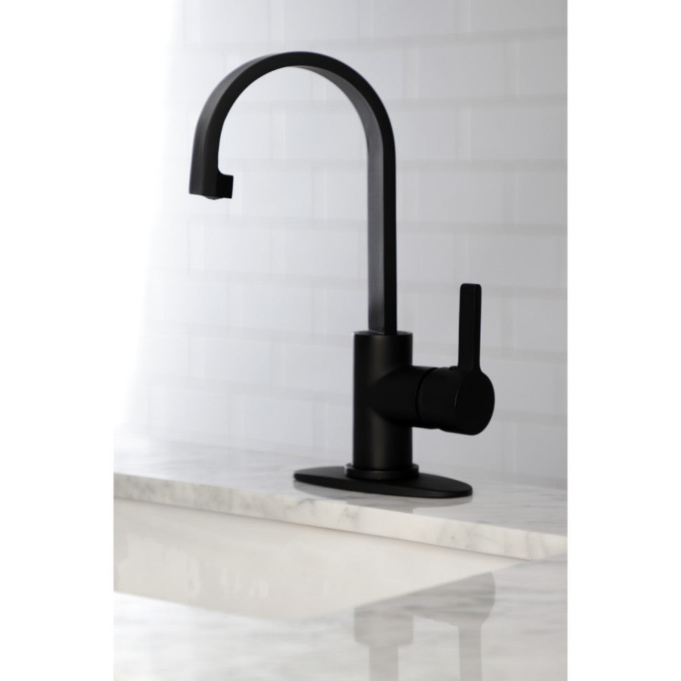 LS8610CTL Continental One-Handle 1-Hole Deck Mounted Bar Faucet, Matte Black