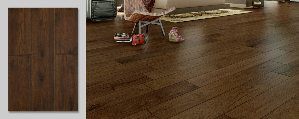 Hickory Chestnut 1/2"X7"Xrandom Length Hardwood Flooring(25.26 Sqft/Box)