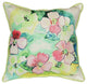 Betsy Drake Flower Wreath Extra Large 22 X 22 Indoor / Outdoor Pillow