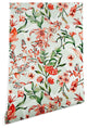 Deny Designs Marta Barragan Camarasa Exotic Bloom Wallpaper, Green, 2'x4'