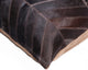 2-Pack Torino Chevron Pillow 18"x18", Chocolate
