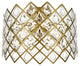 Lacy 13" Flush Mount, Brass
