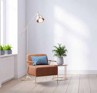 Violets Scattered Decorative Throw Pillow, Carolina Blue, 14"x20"