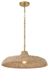 Crystorama Lighting Group ODS-7801 Odessa 21"W Pendant - Soft Gold