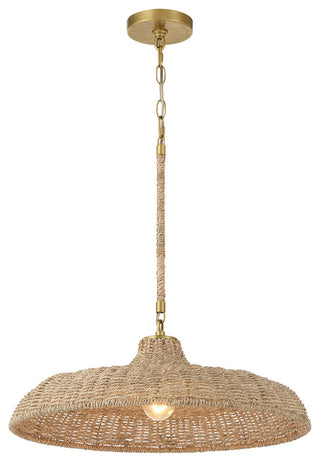 Crystorama Lighting Group ODS-7801 Odessa 21"W Pendant - Soft Gold