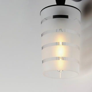 Maxim 12442 Copacabana 16" Tall Wall Sconce - Black