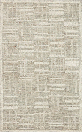 Loloi Tallulah Mist / Ivory 18" x 18" Sample Rug