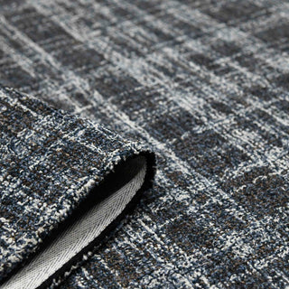 Laurel Turlen Area Rug, Dark Gray, 7'6" x 9'6", Plaid