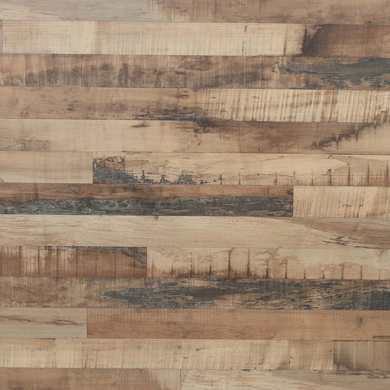 4' Laminate Foldable Bar, Rustic Natural