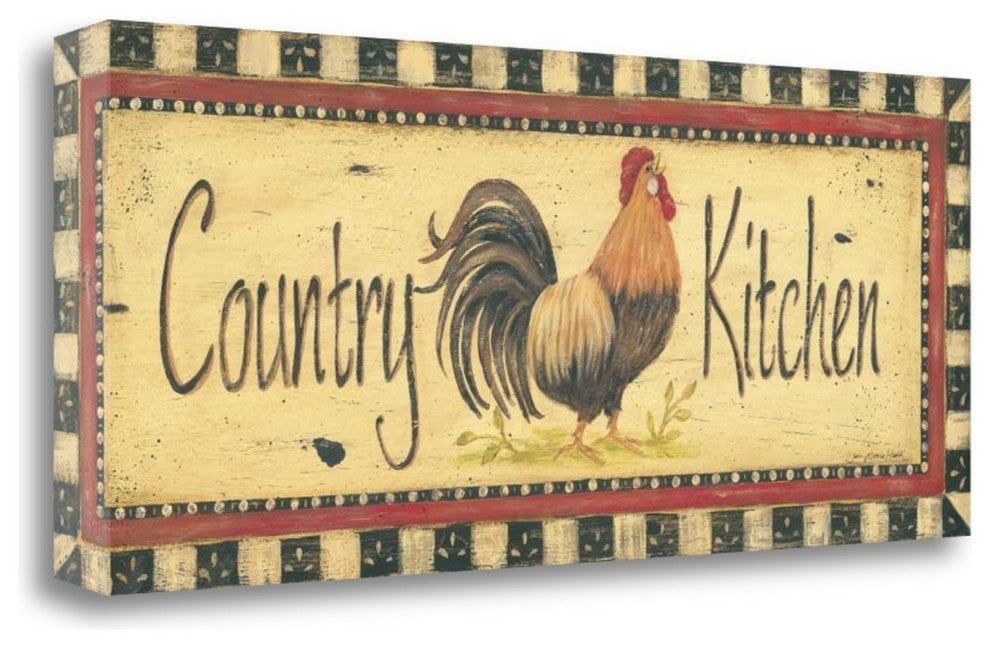 "Country Kitchen" By Jo Moulton, Giclee Print on Gallery Wrap Canvas