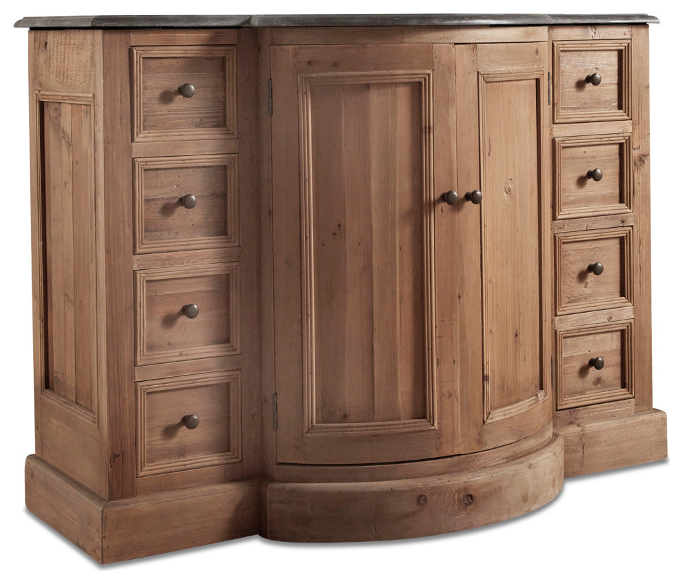 48" Reclaimed Pine Single Bath Vanity