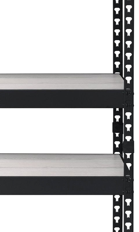 Decmus Bookshelf, Natural and Black Finish