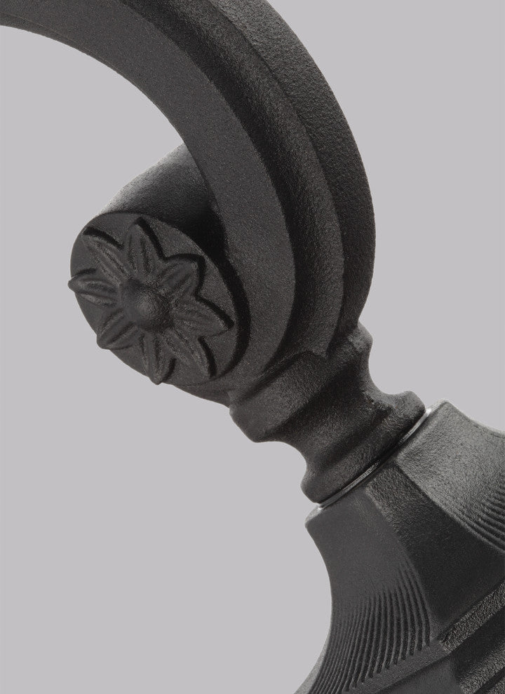 Cotswold Lane Medium Lantern, Black