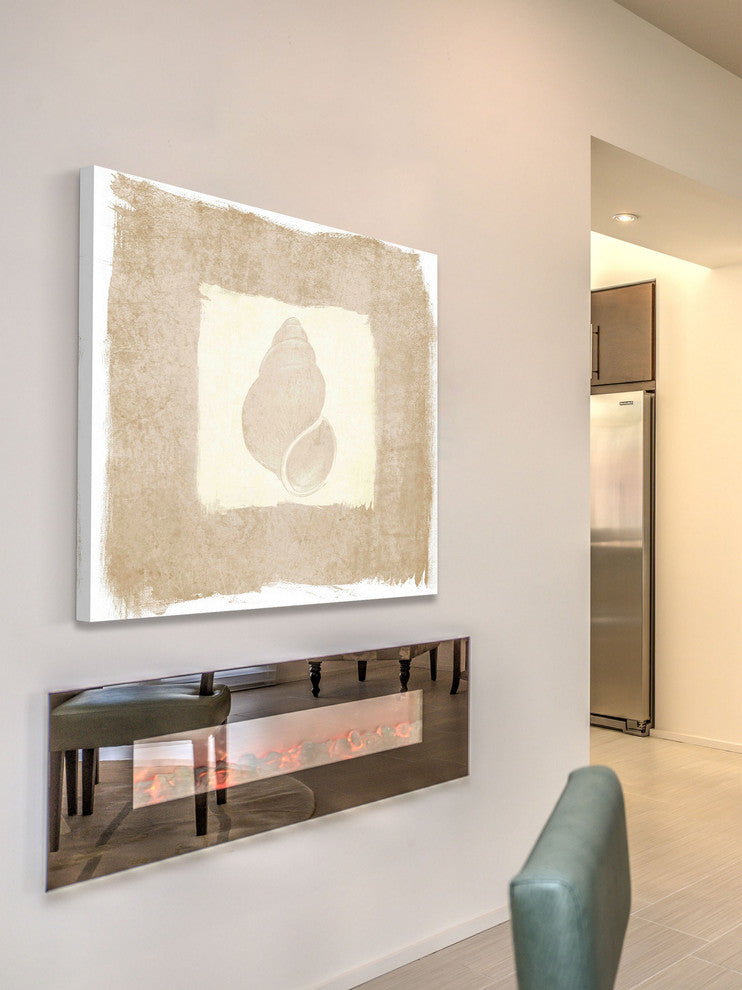 "Shell" Painting Print on Canvas by Irena Orlov