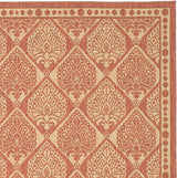 Safavieh Courtyard cy5149a Rust, Sand Area Rug