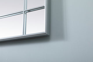 Elegant Lighting MR3FL3070 Viola 30" W x 70" H Rectangular Framed - Black