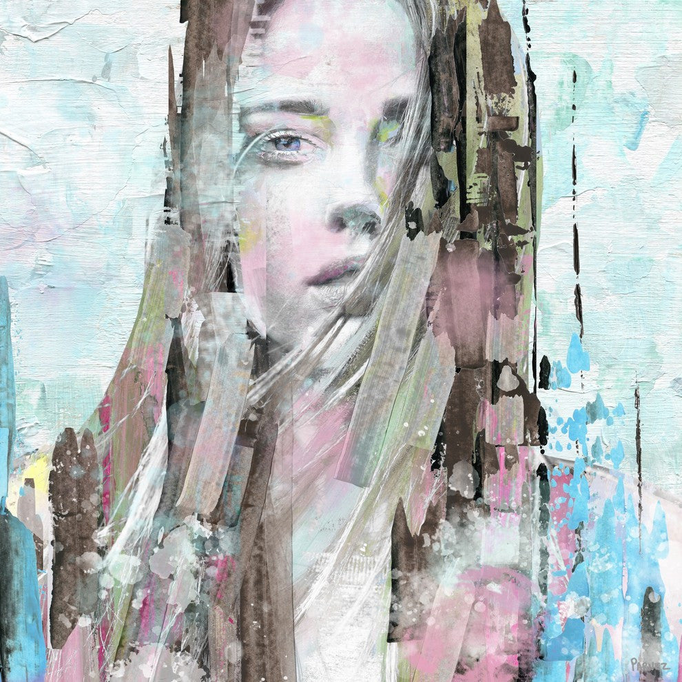 "Mind Blowing Beauty" Painting Print on Wrapped Canvas, 48"x48"