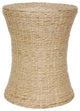 Woven Fiber Stool, Natural