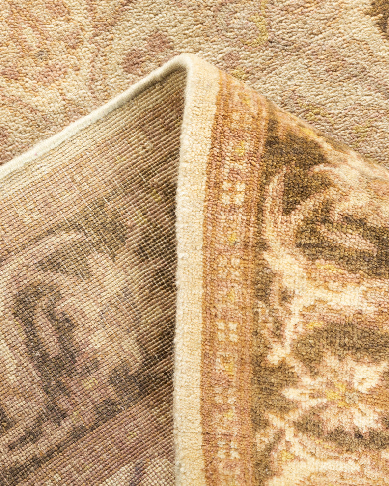 Pekanbaru One-of-a-Kind Hand-Knotted Area Rug Ivory, 3'3"x5'0"