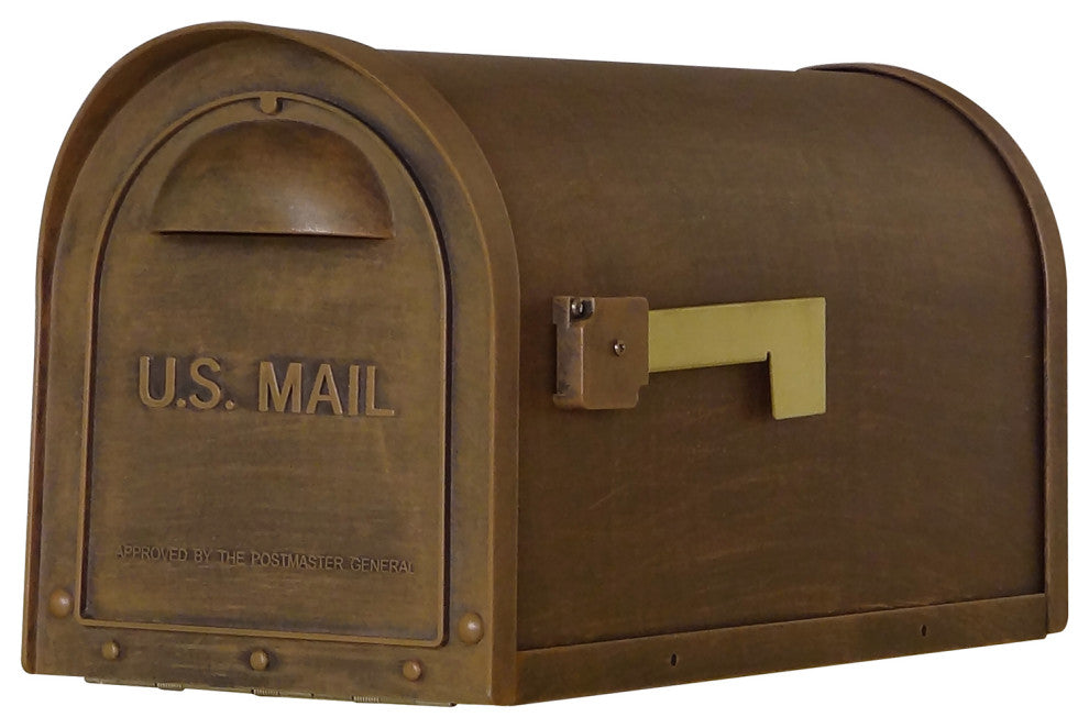 Classic Curbside Mailbox, Copper