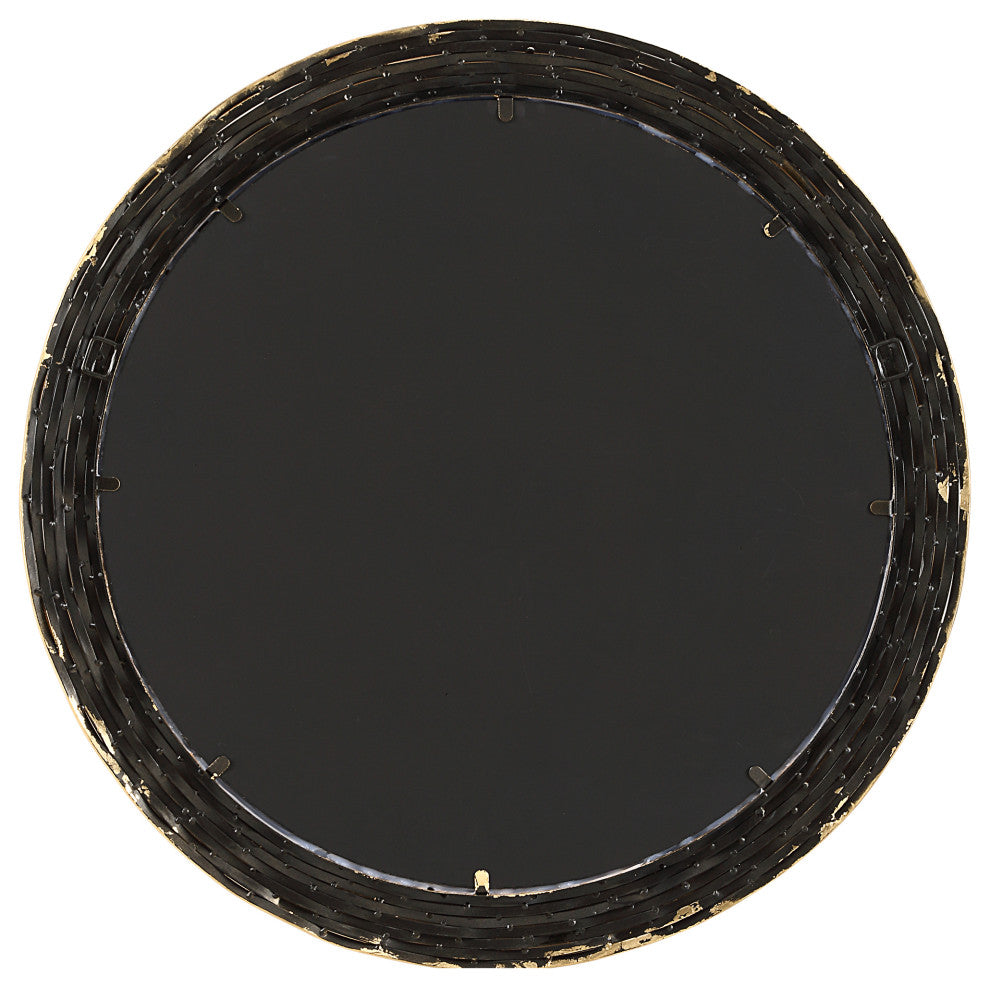 Uttermost - 08193 - Mirror - Celeste - Antiqued Gold Leaf