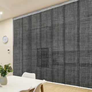 Lizbeth 7-Panel Track Extendable Vertical Blinds 110-153"W