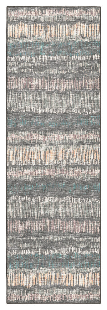 Dalyn Winslow WL4 Charcoal 2'6"x10' Runner Rug