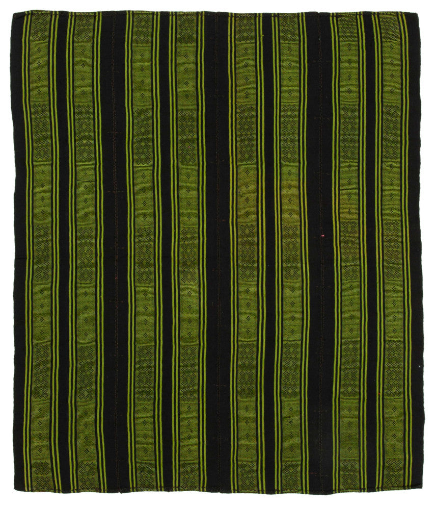 Rug N Carpet - Hand-knotted Turkish 5' 11'' x 7' 0'' Tribal Wool Kilim Rug