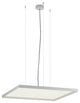 Bina LED Pendant Square, White, Direct Light Output
