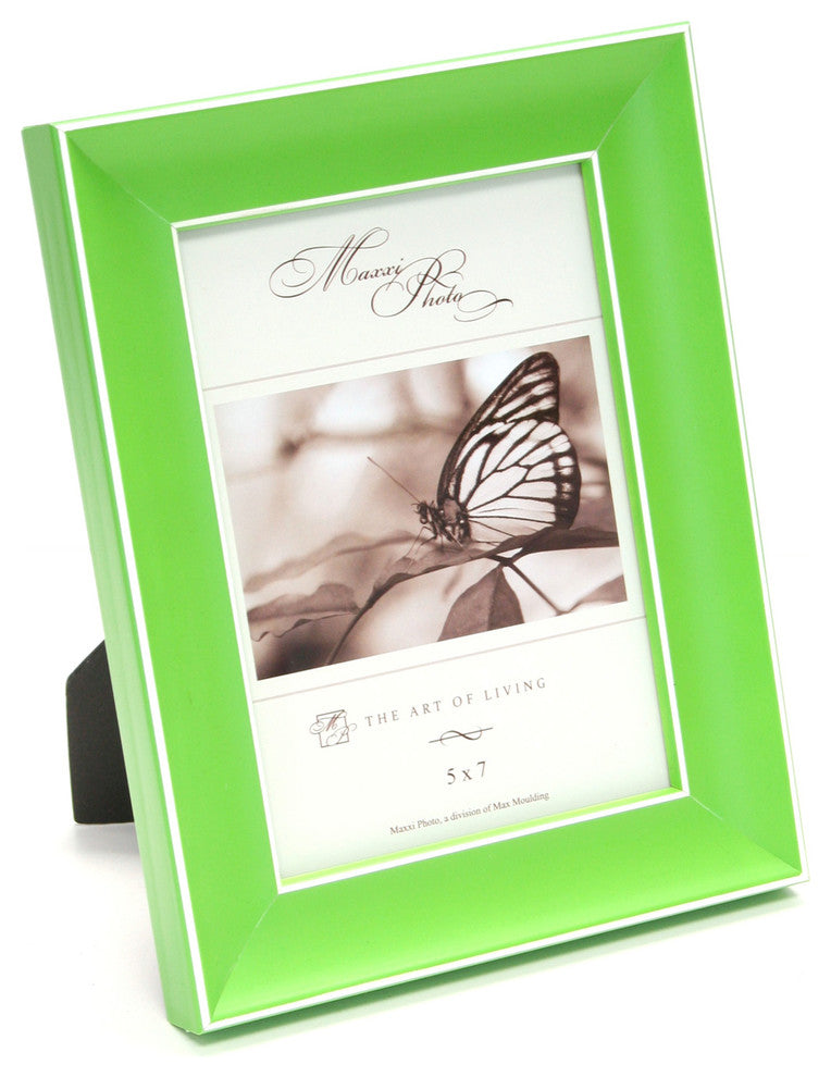 Rainbow Frame, Green, 5"x7"