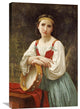 "Basque Gipsy Girl With Tambourine" Artwork
